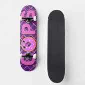 Retro Pop Cop Love Skateboard (Voorkant)