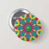 Retro Pop Star Ronde Button 5,7 Cm (Voorkant /achterkant)