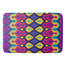 Retro Pop Teardrops Bold Badmat