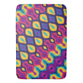 Retro Pop Teardrops Bold Badmat (Voorkant Verticaal)