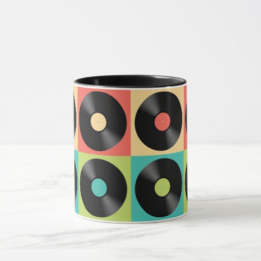 Retro Pop vinylrecord Mok (Midden)