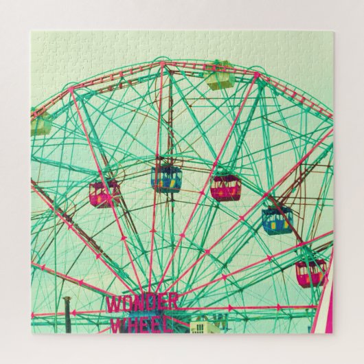 Retro Pop Zomercarnaval Legpuzzel (Verticaal)