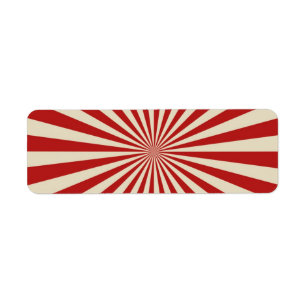 Retro  Popcorn Klassic Spinning Wheel Etiket