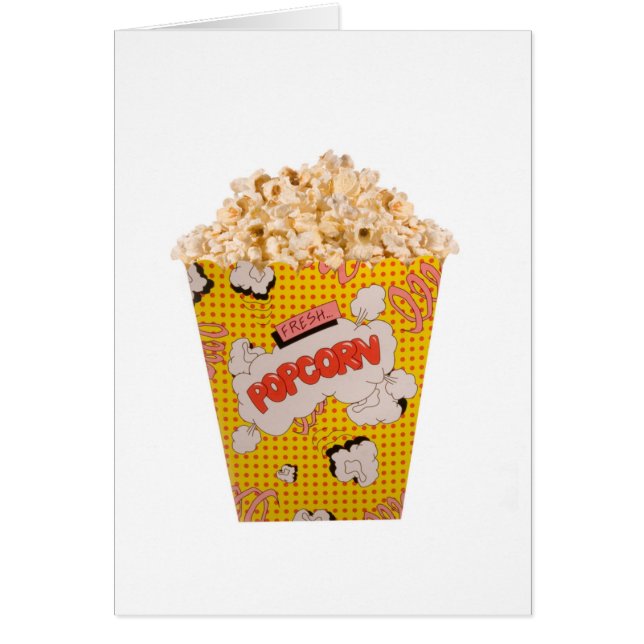 Retro Popcorn - kleur (Voorkant)