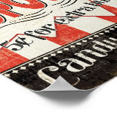 Retro Popcorn Poster (Hoek)