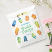 Retro Popsicle Verjaardag Zwembad Party Welkomstbo Bedankzakje (Gezegeld)