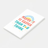 Retro Positieve Spreuk Post-it® Notes (Schuin)