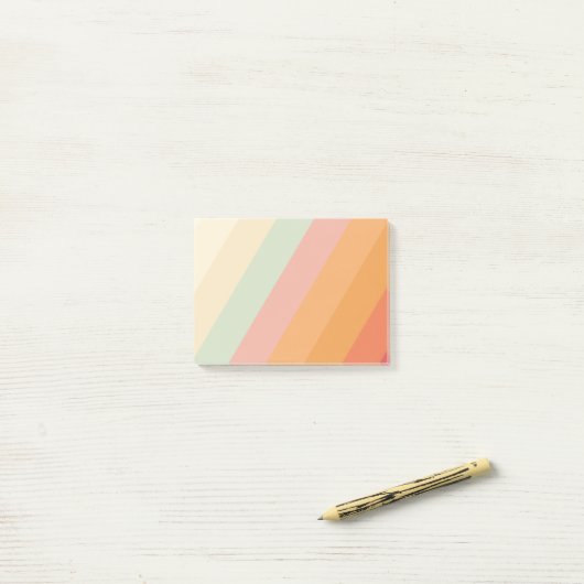 Retro Post-it® Notes (Op bureau)