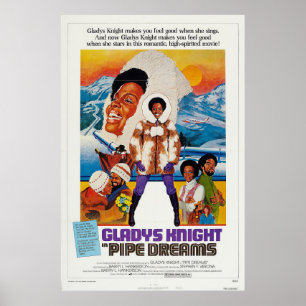 Rétro poster de film Pipe Dreams vintage