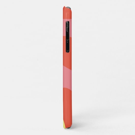 Retro poster letter Case-Mate iPhone case (Achterkant/links)