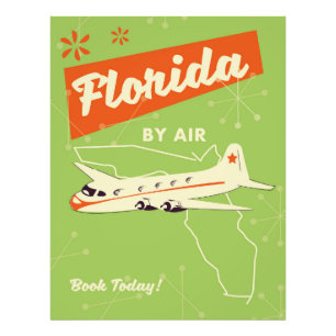 Retro poster van Florida State.