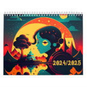 Retro Posters Collection 2 ans Calendrier 2024-202 (Protection)