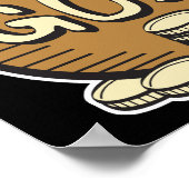 retro pot of gold poster (Hoek)