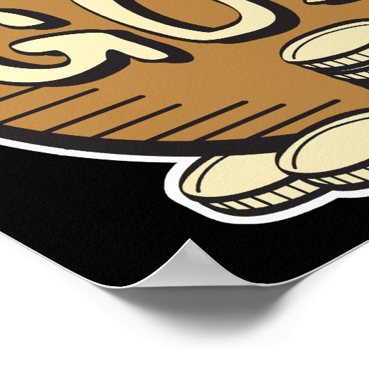 retro pot of gold poster (Hoek)