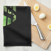 Retro Praying Mantis Biologist Theedoek (Quarter Fold)