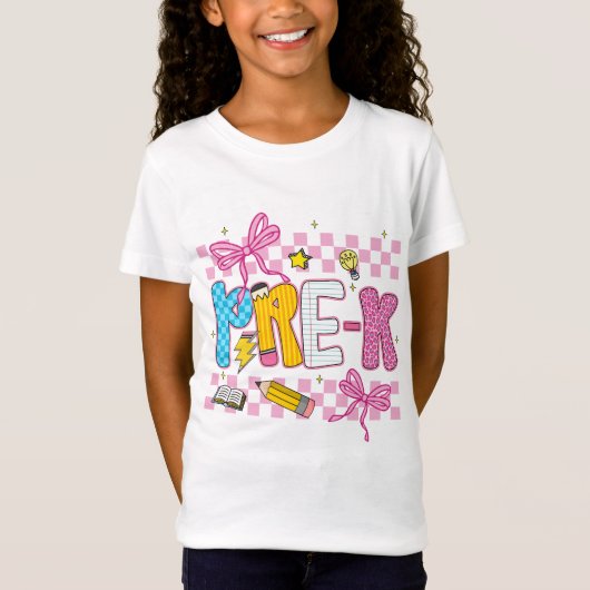 Retro PRE-K Grade T-shirt (Voorkant)