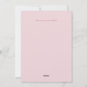 Retro Prettig en Helder Kerstmis Familie Feestdagenkaart (Achterkant)