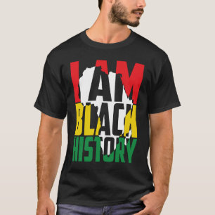 Retro Pride Melanin Queen Black History Maand Cele T-shirt