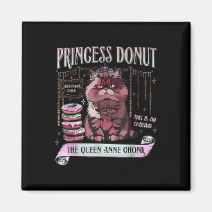 Retro Princess Donut Dungeon Crawler Carl Book Lov Magneet