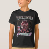 Retro Princess Donut Dungeon Crawler Carl Book Lov T-shirt (Voorkant)