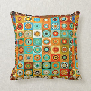 Retro Print Pillow Kussen