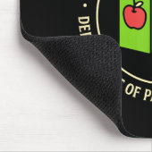 Retro Professional Noticer Department Of Pattern R Muismat (Hoek)