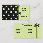 Rétro profil et/ou carte de visite (Devant / Derrière)