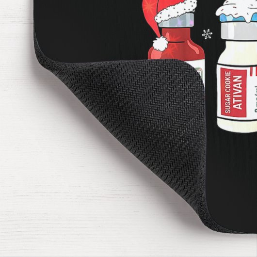 Retro Profol Silent Night Icu Nurses Funny Merry C Muismat (Hoek)