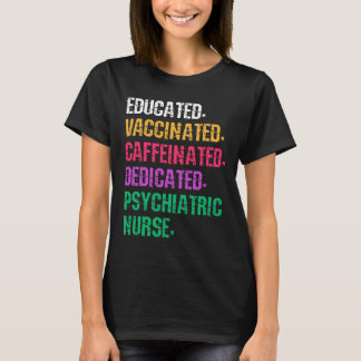 Retro psych verpleegkundige psychiatrische verplee t-shirt