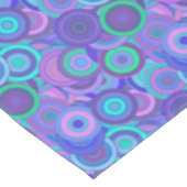 Retro  Psychedelic Cirkelrechthoek Tafelkleed (Gekanteld)