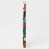 Retro Psychedelische Blokken _ iPhone Case iPhone Hoesje (Rechterkant)