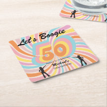Retro Psycho Boogie Colorful Men's 50th birthday