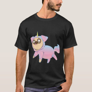 Retro Pug Moeder Cadeau Puggle Hondeneigenaar Moed T-shirt