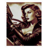 Retro Pulp Vrouw Perfect Poster (Voorkant)