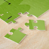 Rétro puzzle de golfeur (Côté)