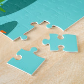 Rétro puzzle de Kitty d'âge d'espace (Côté)