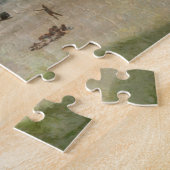 Rétro puzzle de photo de plage du lac Michigan (Côté)