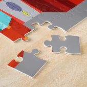 Rétro puzzle de salle de cinéma (Côté)