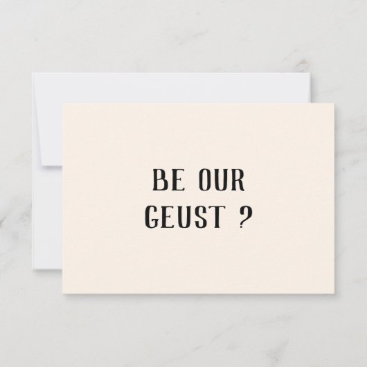 Retro QR Code Hand getrokken Bloemen eigenzinnige  RSVP Kaartje (Achterkant)