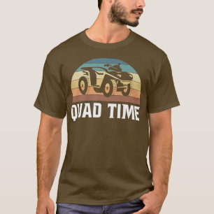 Retro Quad Time Quad Bike Rider T-shirt