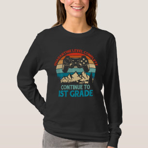 Retro quarantaine niveau voltooid Ga verder naar 1 T-shirt