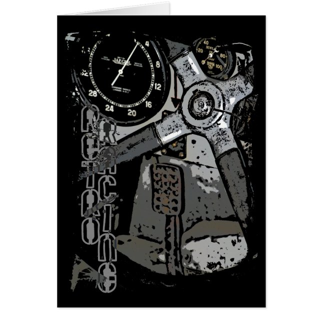 Retro Racing Oldtimer Détails Design graphique (Devant)