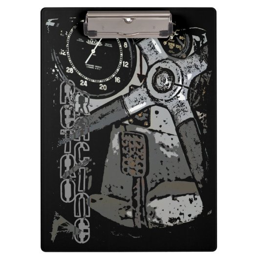 Retro Racing oldtimer — Grafisch ontwerp Klembord (Voorkant)