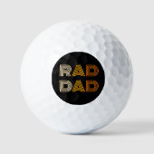 Retro Rad Papa Golfballen (Voorkant)