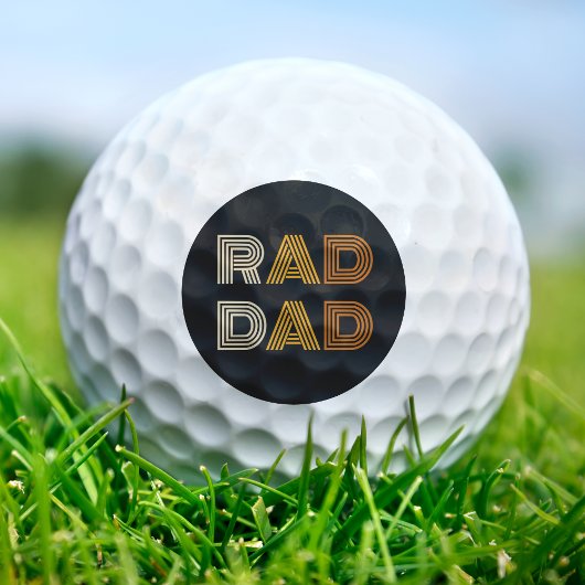 Retro Rad Papa Golfballen