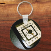 Retro Radio Dial 03 Sleutelhanger (Voorkant)