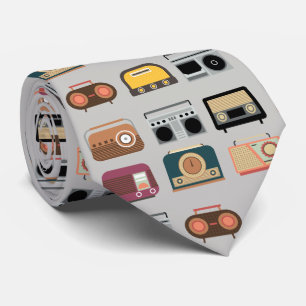 retro radio elegant  hipster stijve stropdas