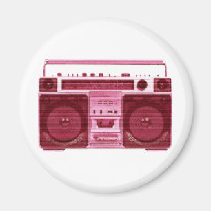 retro radio magnet magneet