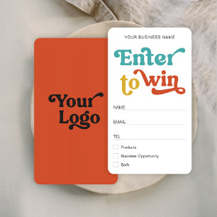 Retro Raffle Name Kaart Trendy Logo Business Ticke Plaatskaartje