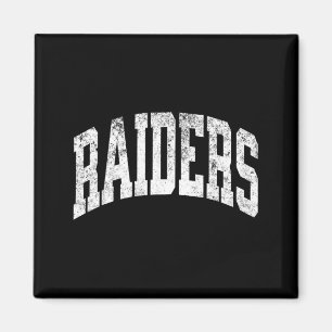 Retro Raiders School Team Spirit voor Mannen Vrouw Magneet
